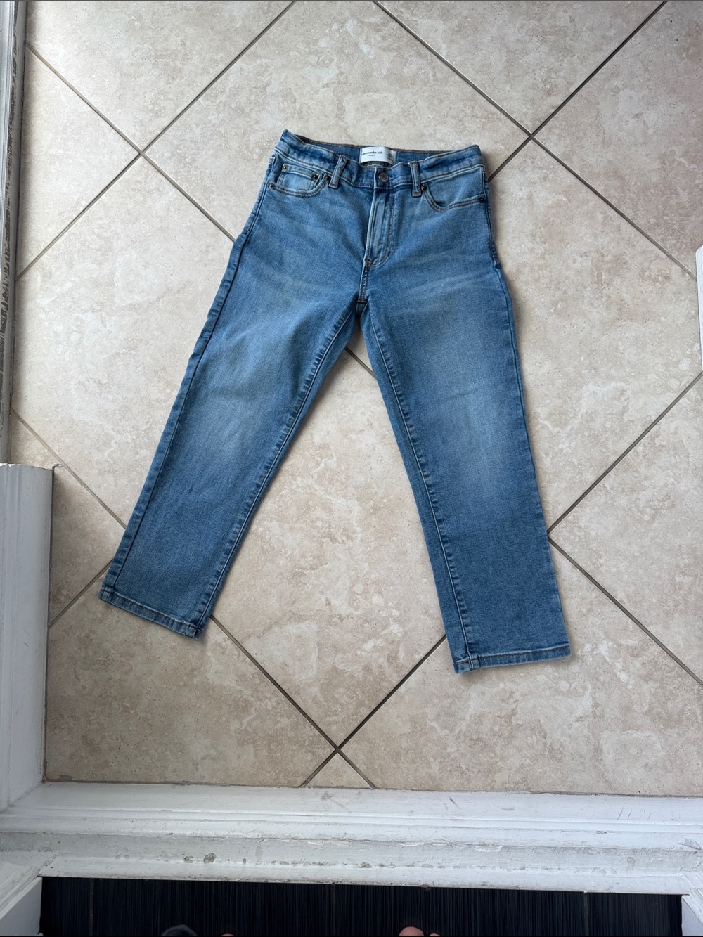 abercrombie kids Medium Blue Straight Jeans